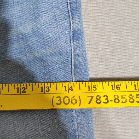 Levi's 311 jeans women's size 27 denim blue colour shaping skinny crop - Picture 11 of 14